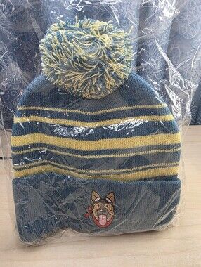 Fallout Loot Crate #36 Reclamation Day Dogmeat Beanie Pom Knit Hat NEW SEALED